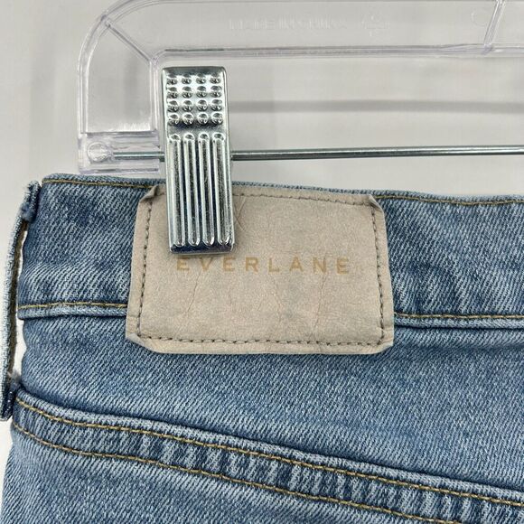 EVERLANE Womens The Original Cheeky Jeans High Rise Organic Cotton Size 29 Ankle - Picture 6 of 8